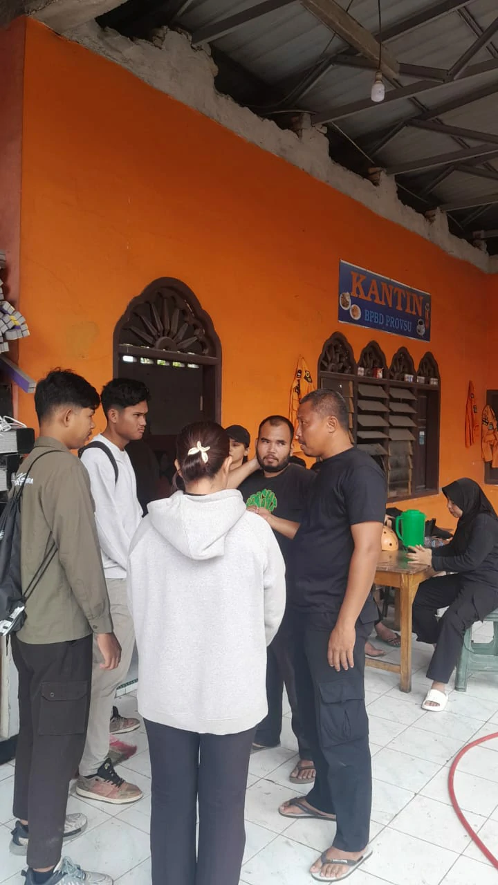 Situasi di Kantin BPBD Provsu